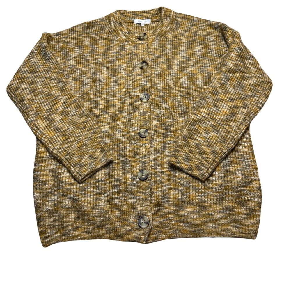 ✨ 🍂 MADEWELL Space-Dyed Winstead Cardigan Sweater Small 🍂 ✨